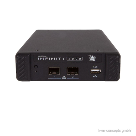 ADDERLink INFINITY ALIF2124T | Dual Head KVM over IP Transmitter | Vorderseite