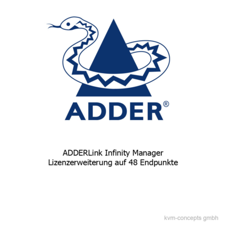 ADDERLink INFINITY Manager | Lizenzerweiterung 48 Endpunkte | Symbolbild