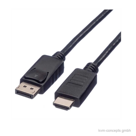 Kabel DisplayPort – HDMI ST-ST 1,5m – Produktbild